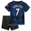Conjunto (Camiseta+Pantalón Corto) Manchester United Cristiano Ronaldo 7 Tercera Equipación 2021/22 - Niño